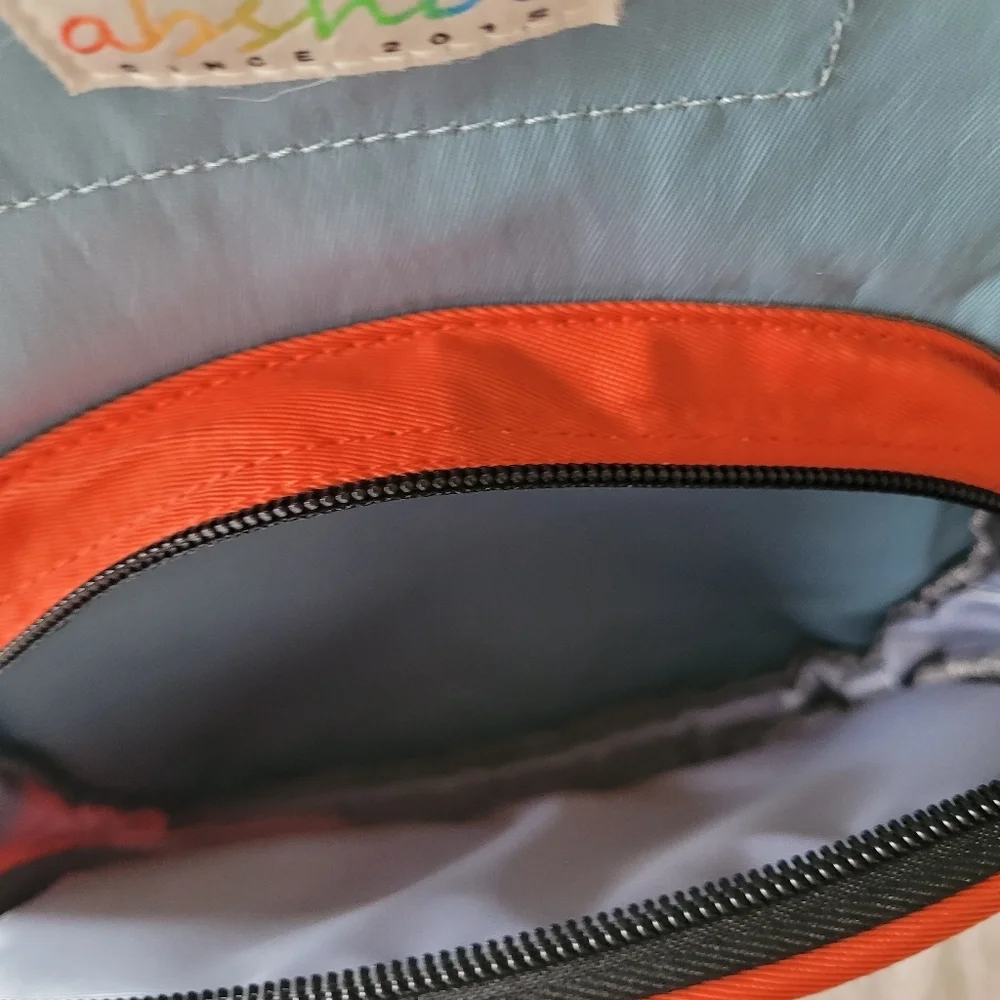 Abshoo Kids Colorful Backpack - Orange and Green